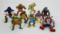 Vtg TMNT Teenage Mutant Ninja Turtles Figures
