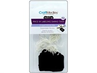 (3) Multicraft Price/Label Tags on String Chalk