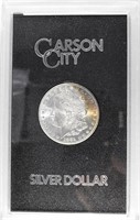 1881-CC MORGAN DOLLAR GSA W/BOX & COA