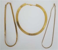Jewellery Lot: 3 Necklaces