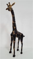 18" Tall Wood Giraffe Decor