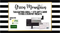 Green Mountain Tailgating Grill & Gift Card