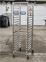 Stainless Rolling Bakery Rack