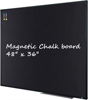 Large 48" x 36" Magnetic Chalk Board