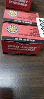 (40) (2 BOXES OF 20) .223 REM. AMMO