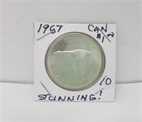 1967 Stunning Canada Silver Dollar