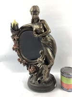 Statuette avec miroir Crosa 1995 6x11x19"