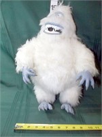 2001 Abominable Plush Snowman Talks Untested 16"