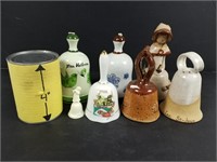 Collection de cloches en céramique