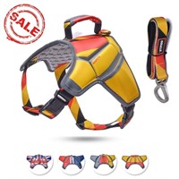 QQPETS Dog harness set for outdoor walking