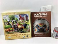 Puzzle de 500 morceaux & masques Punch-out Kachina