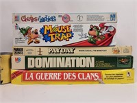 5 Jeux de tables vintage dont Domination et Payday