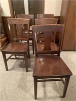5+\- Wooden Chairs very sturdy