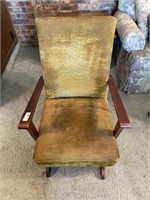 Vintage Wooden Rocking Chair