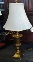 Hollywood Regency Brass Lamp