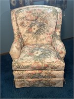 Floral Accent Chair