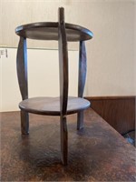 Wooden Side Table 

23” Tall