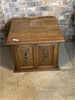 Wooden End Table