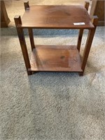 Wooden End Table