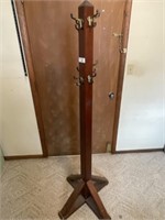 Wooden Coat Rack 68” tall