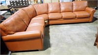 AMERICAN LEATHER SECTIONAL COUCH