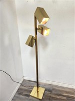Mid century modern floor lamp  10"x62"