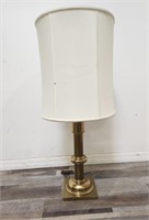Brass table lamp 8"x40"