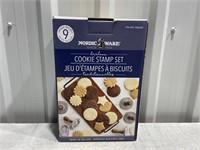 Nordicware 9 Piece Cookie Stamp Set