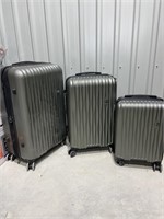 3 Piece Swiss Luggage Set