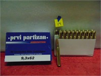 PR VI PArtizan 9.3x62 285gr SP 20rnds