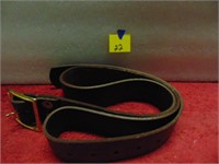Leather Belt Overall Length 48"