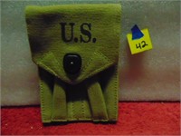US Military 45acp Mag Pouch 1942