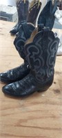 AMADO'S ALLIGATOR BOOTS SIZE 7D USED