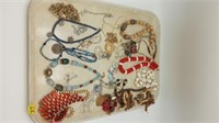 ARTIST made costume jewelry lot necklaces