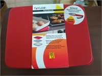 TAYLOR Prep And Serve Grill Set.