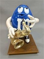 M&M's Peanut- Blue Saxophone Player