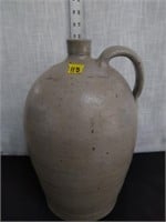 Grey stoneware crock jug INCISE mark