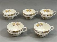 Lot: Spode Buttercup Design Teacups