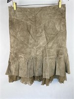 Womens Brown Skirt, Anthropologie Apparel, Size 8,