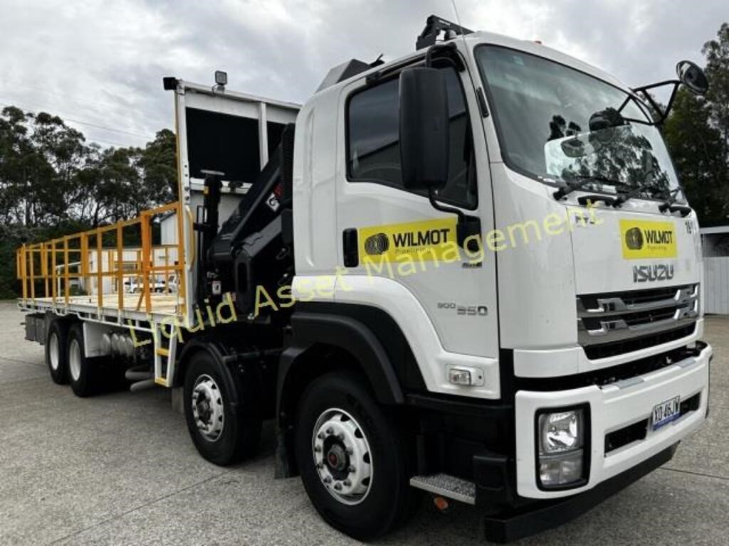 Crane Trucks & Motor Vehicles Online Auction