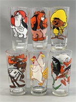 Mid 1970's Pepsi Collector Cartoon Character Glass