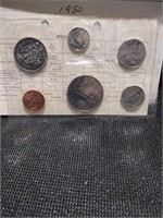 1980 Canada coin set