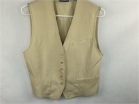 DKNY Vest, Size Medium, 100% Silk