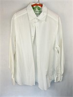 Claiborne Modern Fit White Collard Long Sleeve