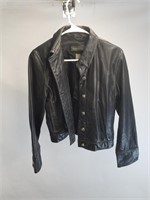Banana Republic Leather Jacket, Size Medium