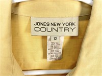Womens Button Collard Top, Jones New York Country