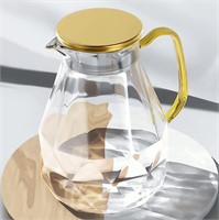Glass Pitcher with Lid [68 oz/2 L]
