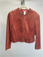 A K Anne Klein Jacket, 100% Leather, Size10