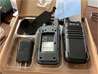 6ct boxes of 2-two way radios**