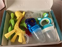Teething toy set for babies
